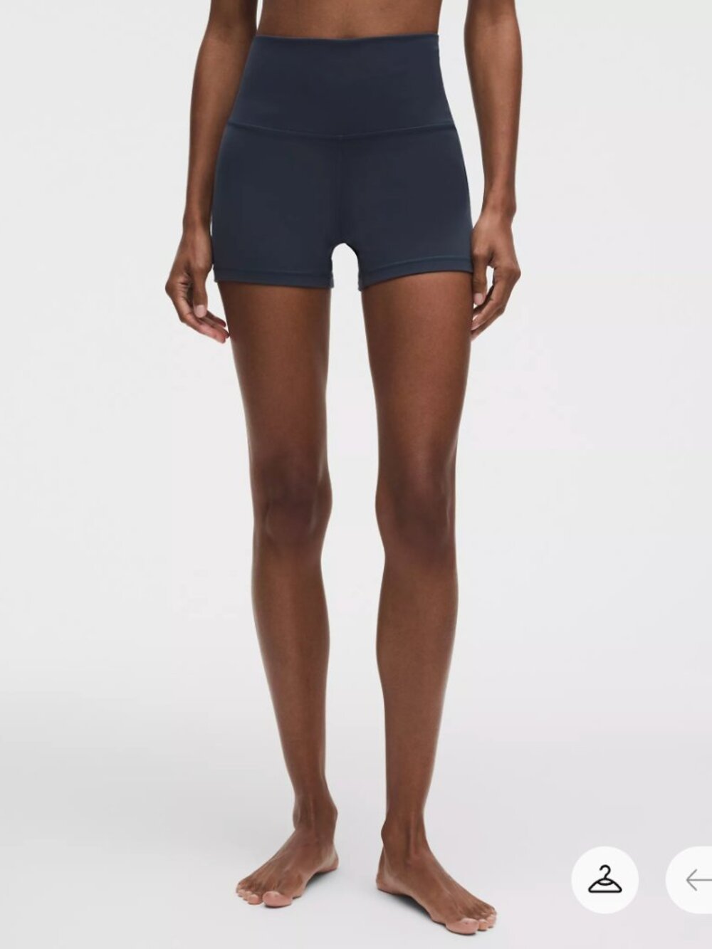 lululemon Align™ High-Rise Short 4" in True Navy